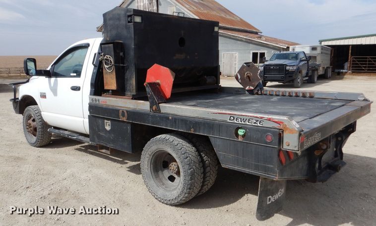 image for item MP9156 2010 Dodge Ram 3500HD  bale bed pickup truck