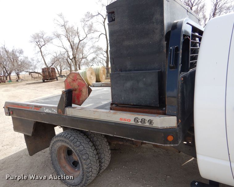 image for item MP9156 2010 Dodge Ram 3500HD  bale bed pickup truck