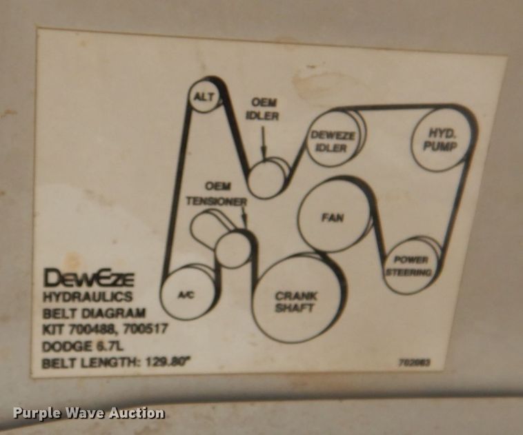 image for item MP9156 2010 Dodge Ram 3500HD  bale bed pickup truck