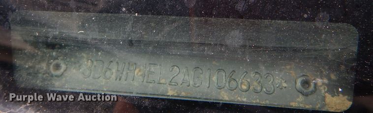 image for item MP9156 2010 Dodge Ram 3500HD  bale bed pickup truck