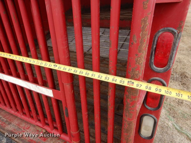 image for item MP9158 2011 Gooseneck  livestock trailer