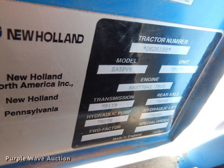 image for item MP9163 New Holland 6640 SLE  tractor
