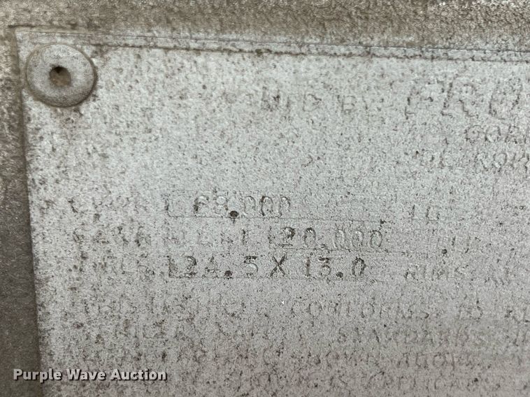 image for item DG5402 1989 Fruehauf  pneumatic dry bulk trailer