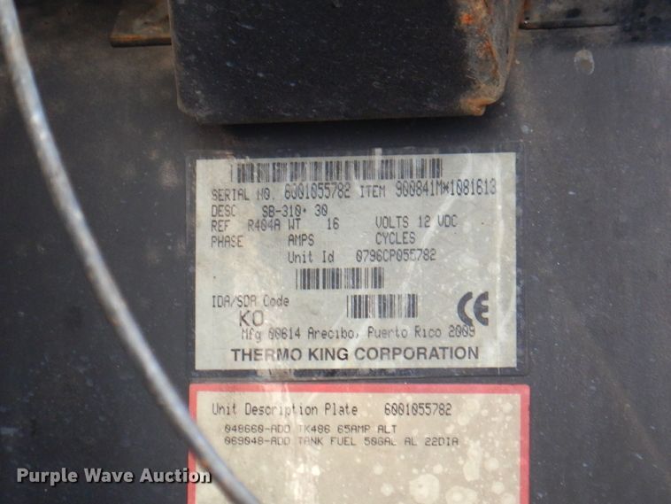 image for item DK2143 2010 Great Dane  refrigerated van trailer