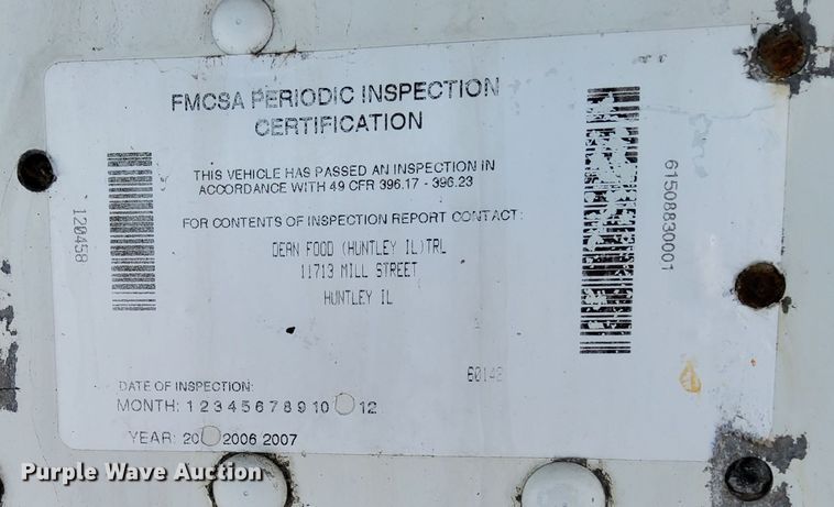 image for item DK2144 2006 Great Dane  refrigerated van trailer