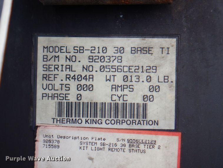 image for item DK2147 2007 Great Dane  refrigerated van trailer