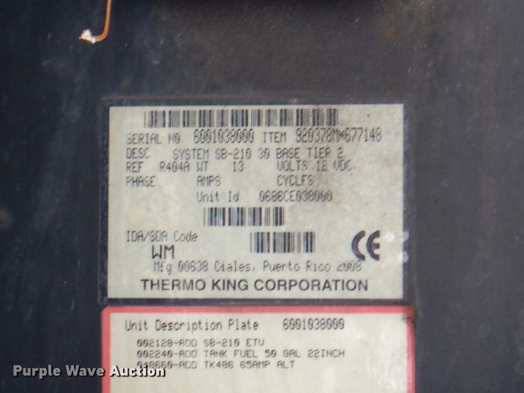 image for item DK2148 2006 Great Dane  refrigerated van trailer