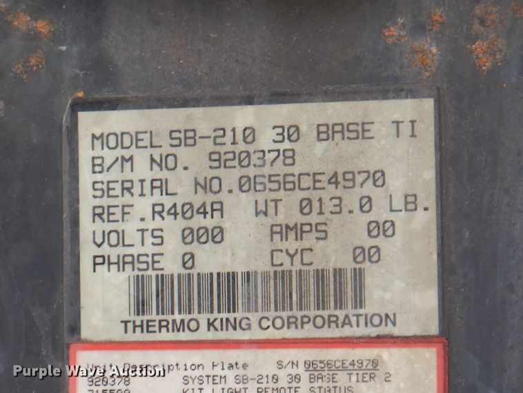 image for item DK2153 2006 Great Dane  refrigerated van trailer