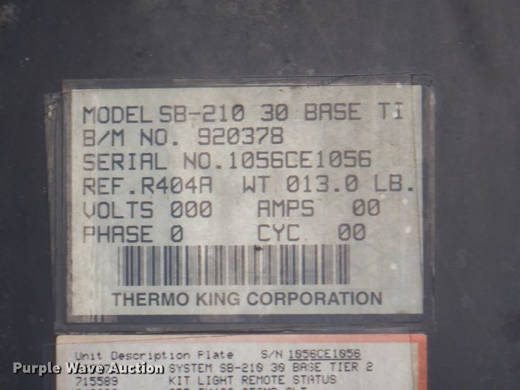 image for item DK2156 2006 Great Dane  refrigerated van trailer