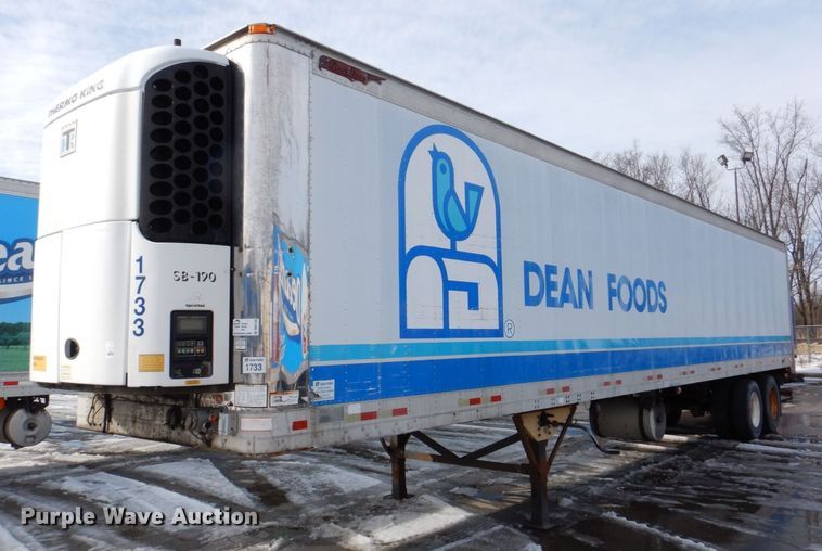 image for item DK2158 2002 Great Dane  refrigerated van trailer