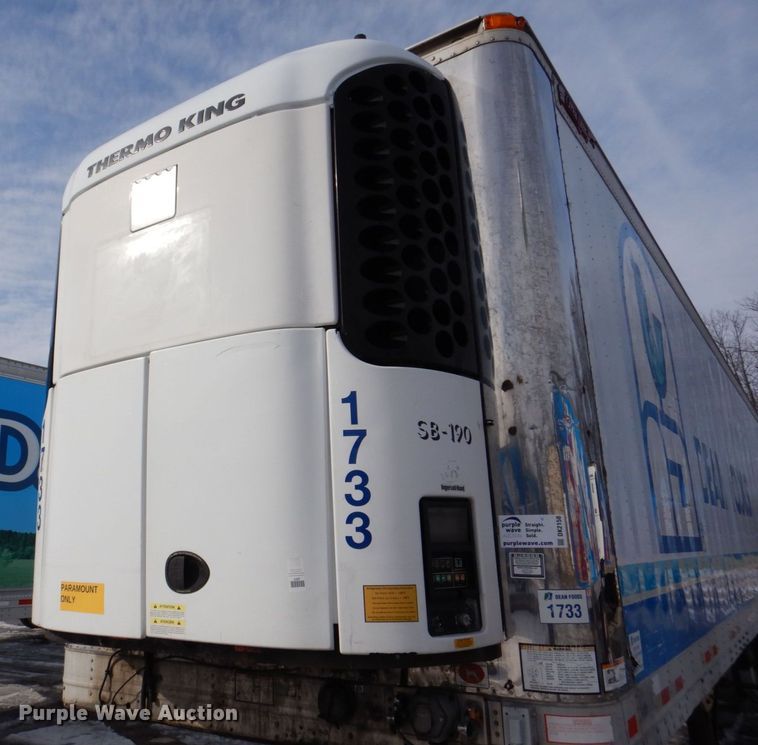 image for item DK2158 2002 Great Dane  refrigerated van trailer