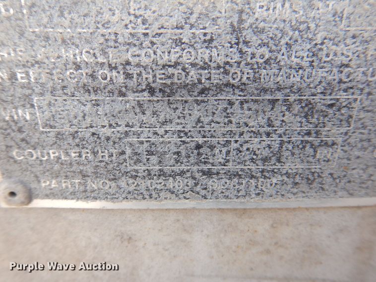 image for item DK2158 2002 Great Dane  refrigerated van trailer