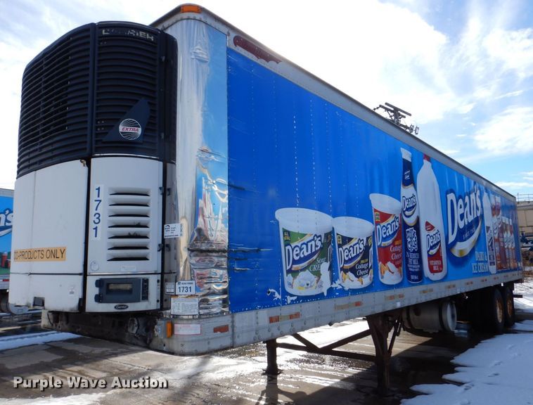 image for item DK2165 2002 Great Dane  refrigerated van trailer