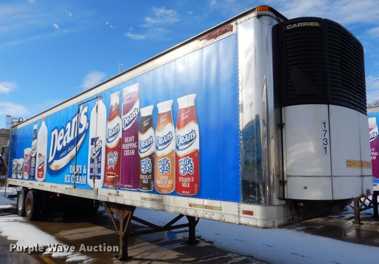 image for item DK2165 2002 Great Dane  refrigerated van trailer