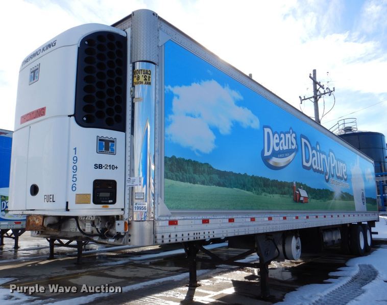 image for item DK2167 2010 Hyundai VR1450022AS  refrigerated van trailer