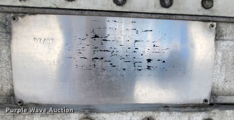 image for item DK2169 2008 Great Dane  refrigerated van trailer