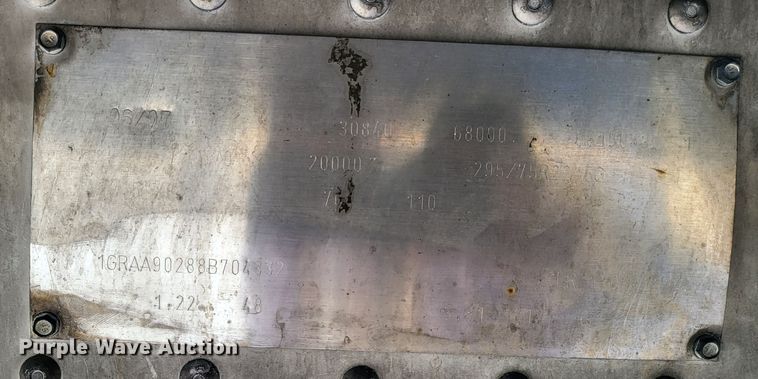 image for item DK2172 2008 Great Dane  refrigerated van trailer