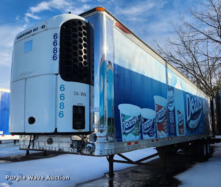 image for item DK2180 2004 Great Dane  refrigerated van trailer