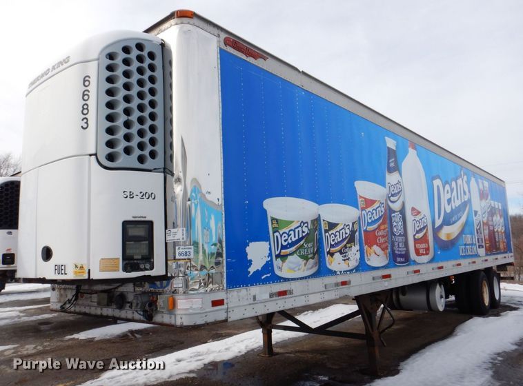 image for item DK2185 2003 Great Dane  refrigerated van trailer