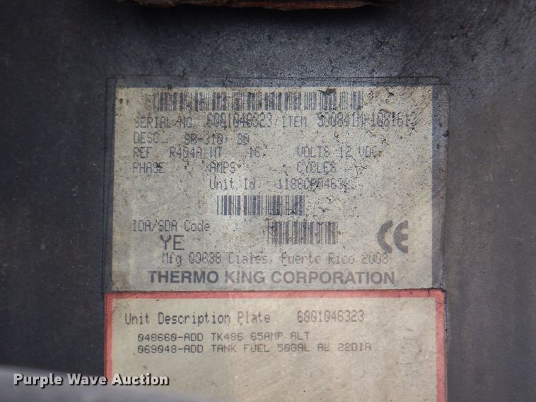 image for item DK2188 2010 Great Dane  refrigerated van trailer