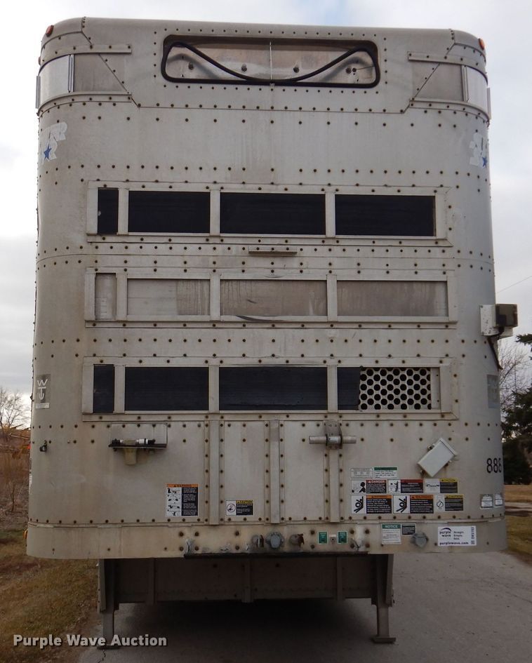 image for item DK5162 2004 Wilson PSDCL-411P  livestock trailer
