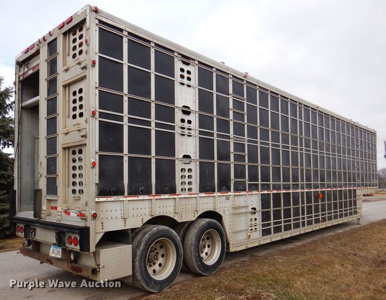 image for item DK5162 2004 Wilson PSDCL-411P  livestock trailer