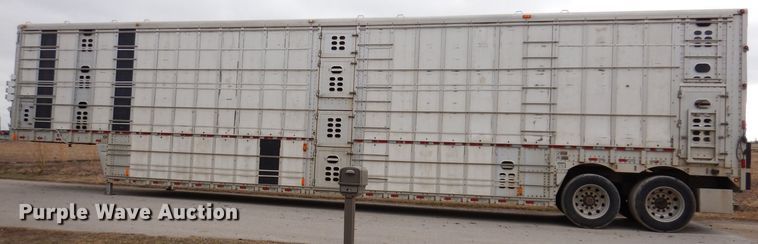 image for item DK5163 2006 Wilson PSDCL-411P  livestock trailer