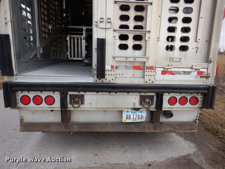 image for item DK5163 2006 Wilson PSDCL-411P  livestock trailer