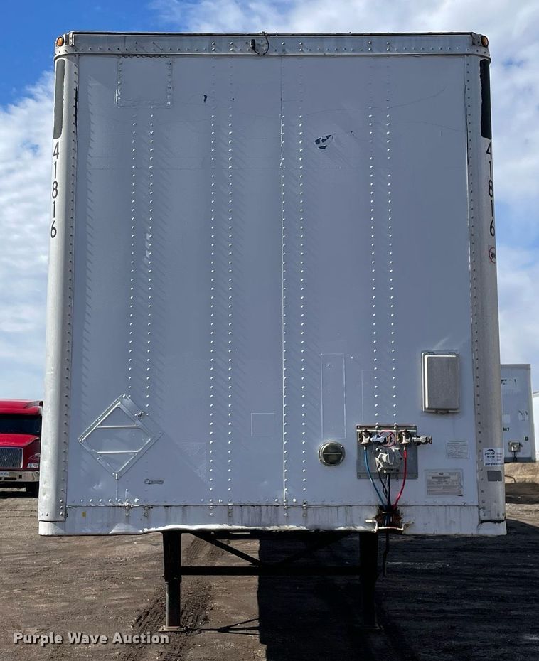 image for item DL3764 2001 Wabash  dry van trailer