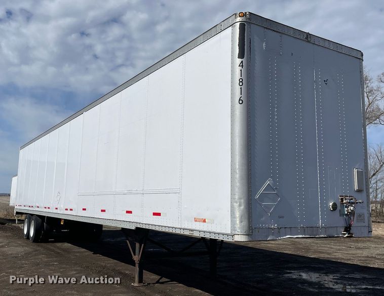 image for item DL3764 2001 Wabash  dry van trailer