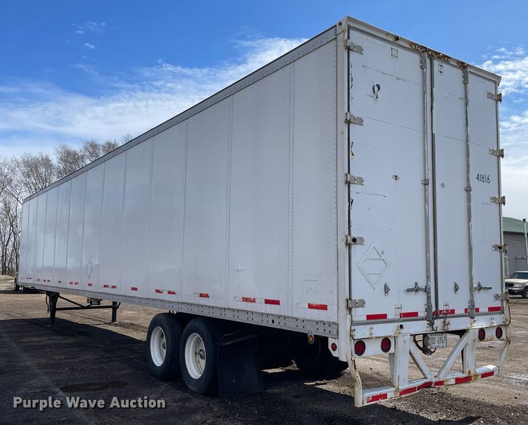 image for item DL3764 2001 Wabash  dry van trailer