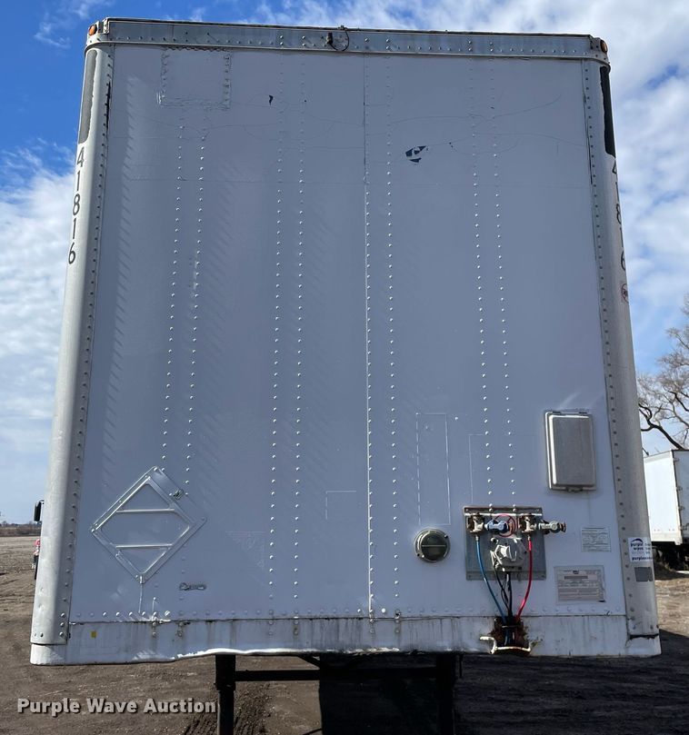image for item DL3764 2001 Wabash  dry van trailer