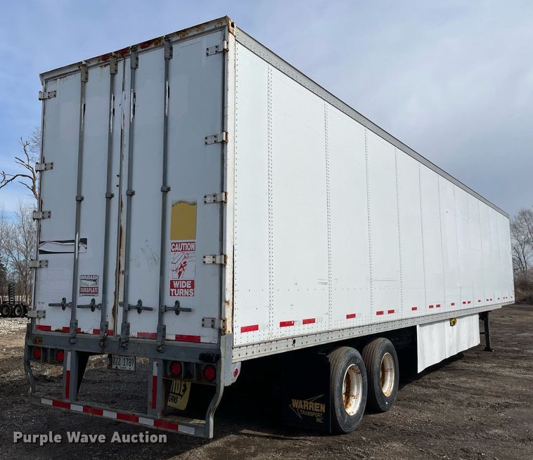 image for item DL3765 2005 Wabash  dry van trailer