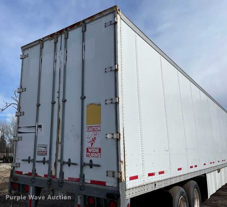 image for item DL3765 2005 Wabash  dry van trailer