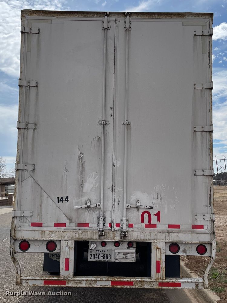 image for item DN4558 1998 Wabash  dry van trailer