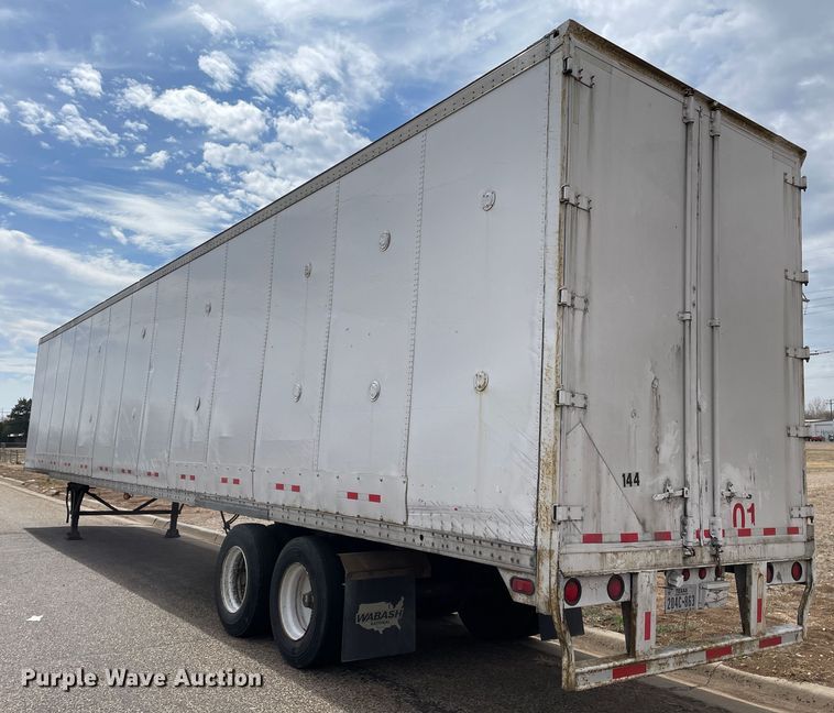 image for item DN4558 1998 Wabash  dry van trailer