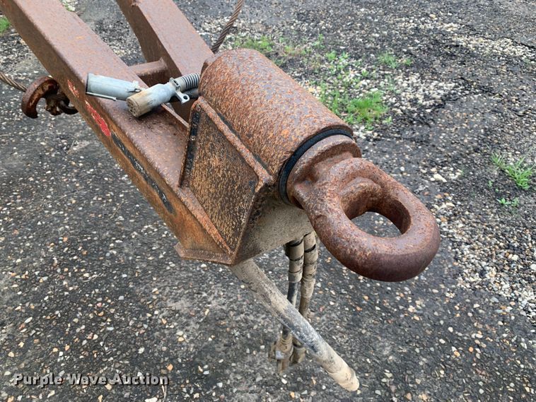 image for item DO1918 2010 Warren PD12  end dump pup trailer