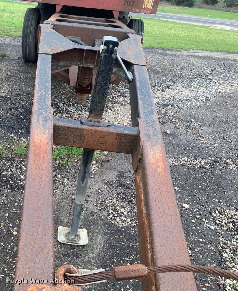 image for item DO1918 2010 Warren PD12  end dump pup trailer