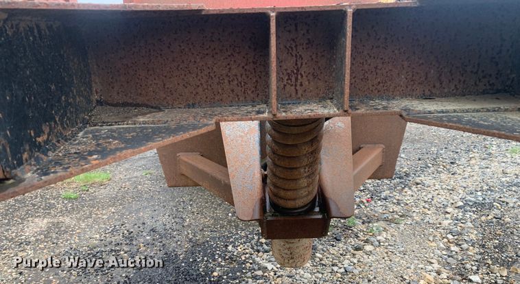 image for item DO1918 2010 Warren PD12  end dump pup trailer