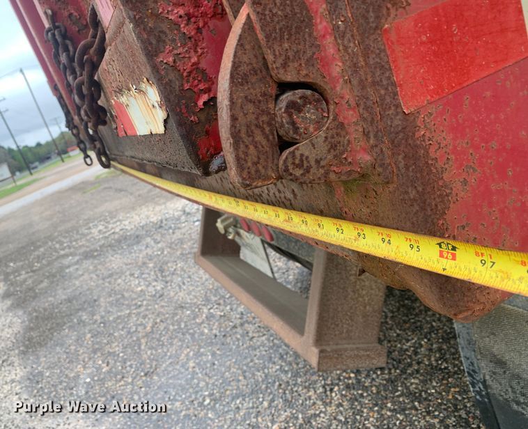 image for item DO1918 2010 Warren PD12  end dump pup trailer