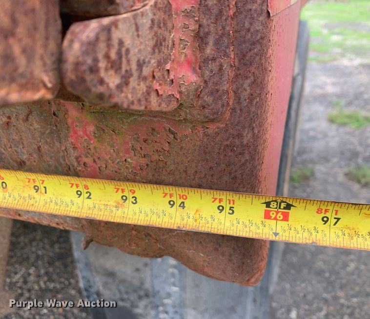 image for item DO1918 2010 Warren PD12  end dump pup trailer