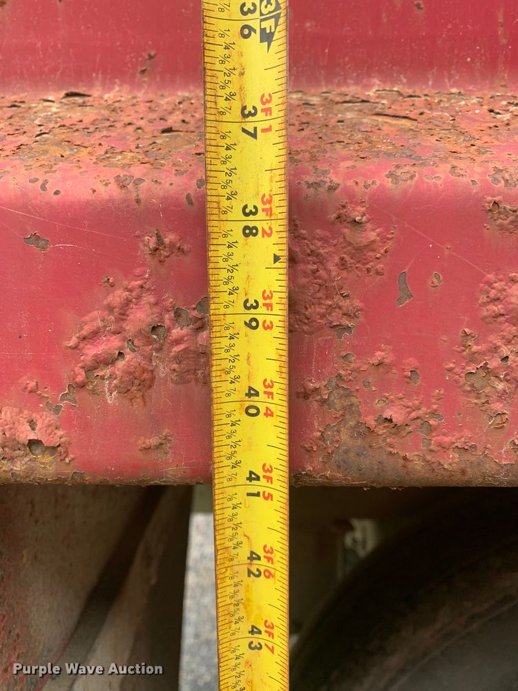 image for item DO1918 2010 Warren PD12  end dump pup trailer