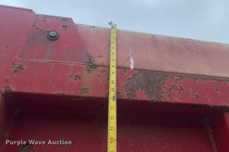 image for item DO1918 2010 Warren PD12  end dump pup trailer