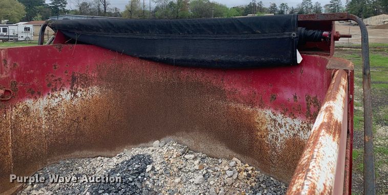 image for item DO1918 2010 Warren PD12  end dump pup trailer