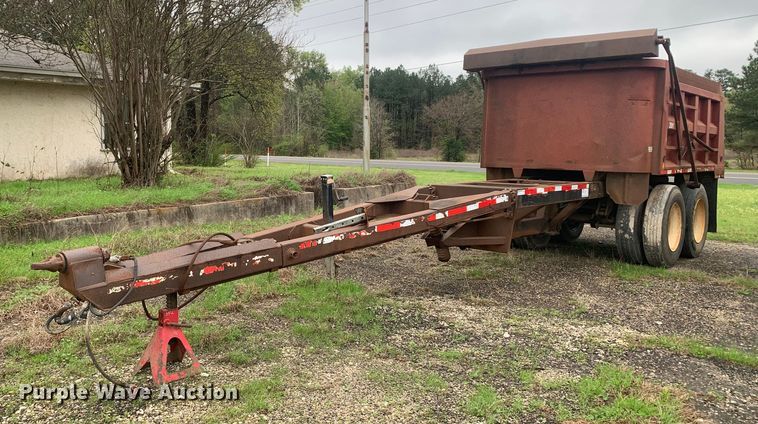 image for item DO1919 1994 SEI  end dump pup trailer