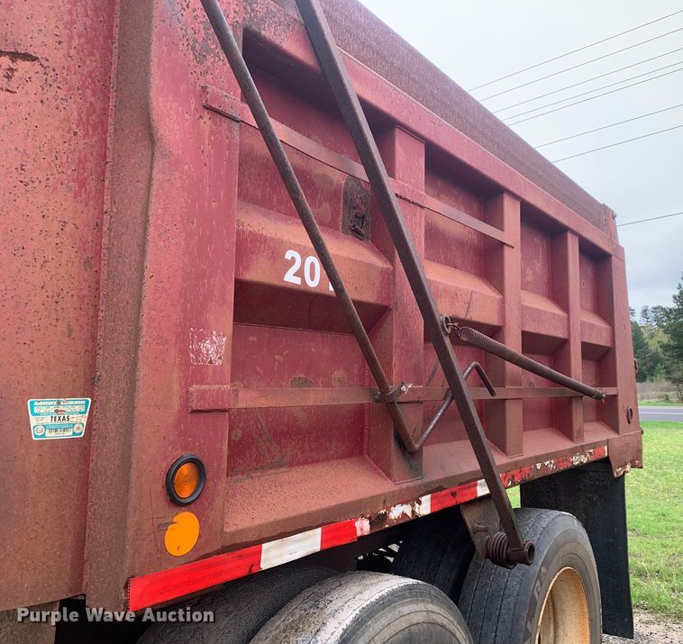 image for item DO1919 1994 SEI  end dump pup trailer