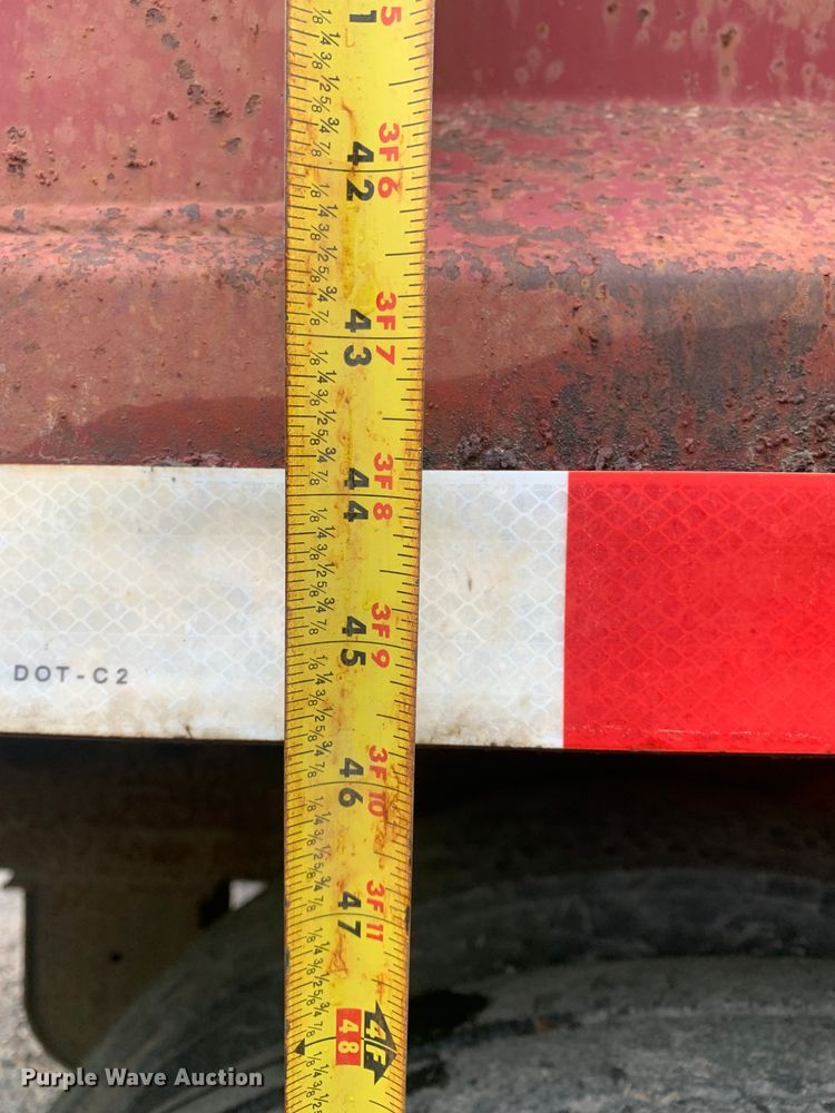 image for item DO1919 1994 SEI  end dump pup trailer