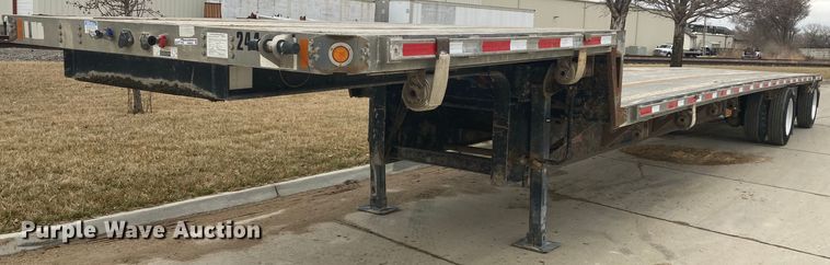 image for item HN9822 2007 Fontaine 1DFT-7-8048WSAWK  drop deck trailer