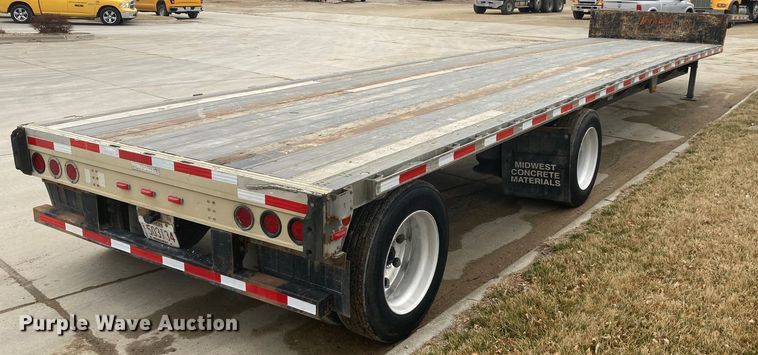 image for item HN9822 2007 Fontaine 1DFT-7-8048WSAWK  drop deck trailer
