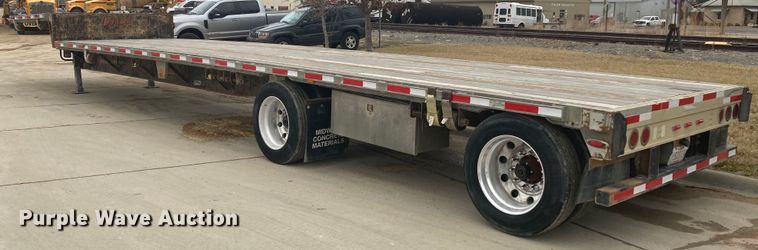 image for item HN9822 2007 Fontaine 1DFT-7-8048WSAWK  drop deck trailer